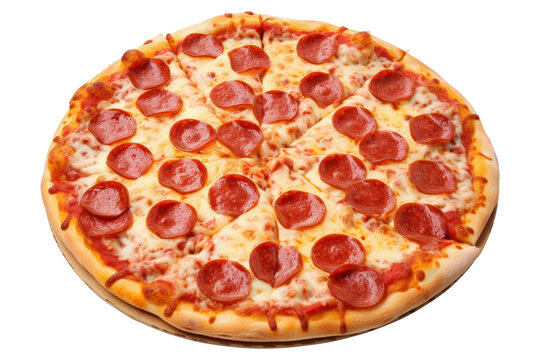 PNG Pepperoni pizza food freshness sausage.