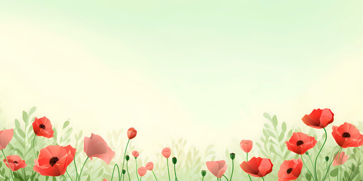 Color spring flowers background - Seasons design