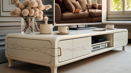 Tv cabinet coffee table combination sleek and minimalist UHD wallpaper
