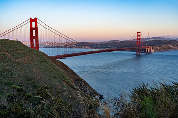 Golden Gate Bridge at Sunset