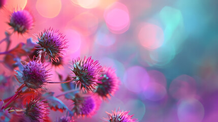 Close Up of Flower on Blurry Background - Vibrant Nature Photography