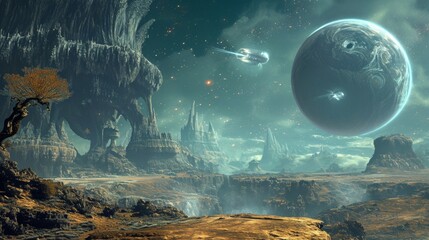 Alien Odyssey: A Planet's Evolutionary Tale