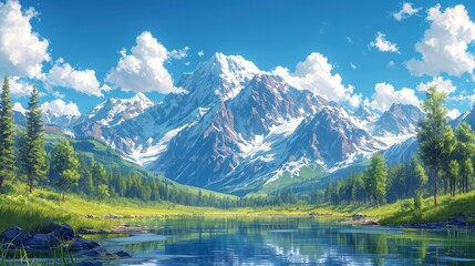 Fototapeta na wymiar Altai Russia Koshagachj, Background Banner HD