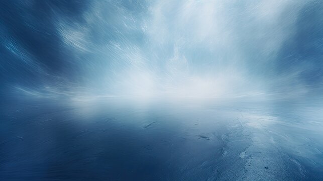 Dark blue background fog and light on floor. Mystical mist. smoke in dark room. Banner show product