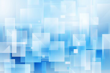 Abstract blue wavy shapes background and vibrant blue gradient wallpaper 3d render