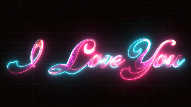 I Love You Neon Sign – Neon Icons