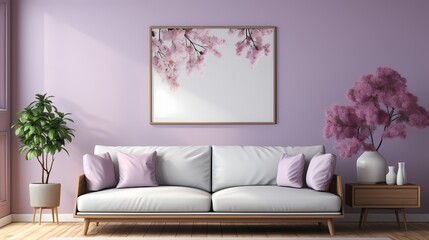 A soft lilac solid color background that evokes a sense of tranquility and grace. The light purple shade resembles blooming lavender fields at dusk, creating a serene and calming ambiance