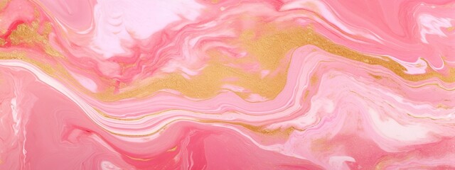 Luxury pink marble background. Modern banner	 - obrazy, fototapety, plakaty
