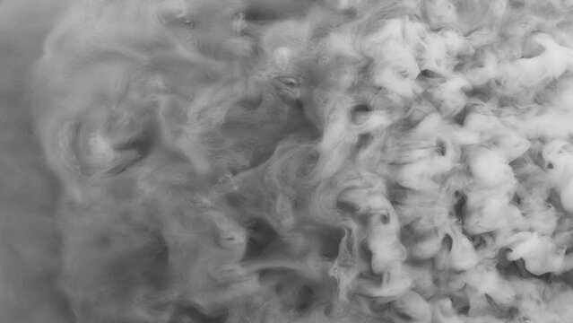 Super Slow Motion Shot of Atmospheric Smoke, Abstract Background at 1000fps.