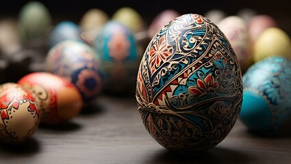 easter, egg, eggs, holiday, celebration, decoration, spring, color, traditional, painted, tradition, christmas, 