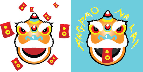 lion dance lunar new year 2024