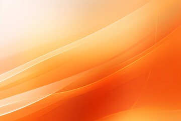 Abstract colorful orange gradient wave shapes background, vibrant 3d render wallpaper