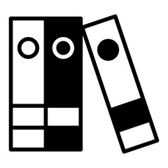 Document File solid glyph icon