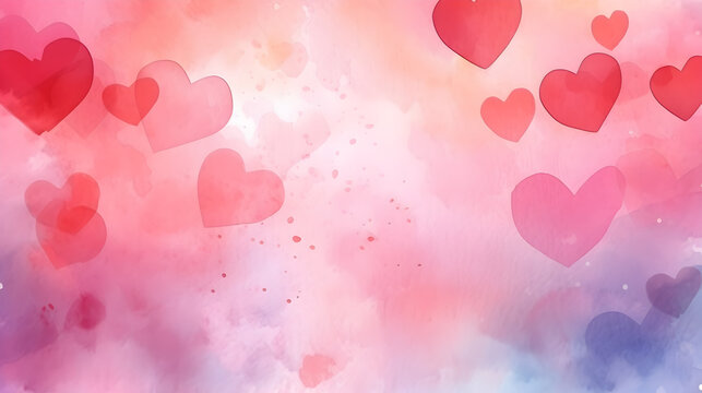 Romantic Pink Watercolor Background for Valentine's Day or Wedding,,
hanging heart heart on string with lights Free Photo
