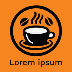 Coffee cup logo