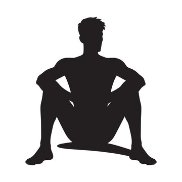 recommend clip art: Zenith of Stillness: Sitting Person Silhouette Set Encouraging a Meditative Pause in Life's Journey - Sitting Person Illustration - Sitting Vector - Sitting Silhouette
                    
