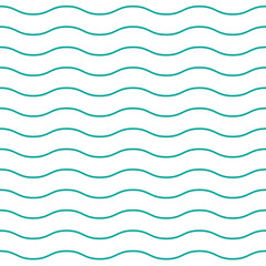 set of wavy zigzag lines