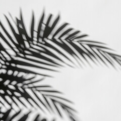 Shadow overlay effect of tree and leaves.