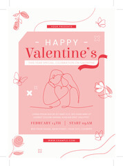 invitation card valentine day