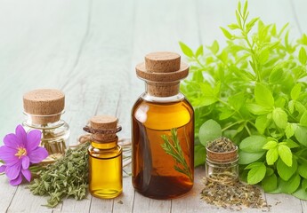 Botanical blends herbs essential oils for nature