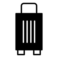 Luggage solid glyph icon