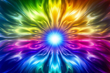 Obraz premium chakra activation imagery meditation