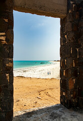 window in the red sea