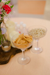 a cup of tea and a slice of cake