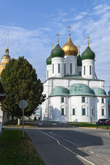 Fototapeta na wymiar The church in Kolomna.