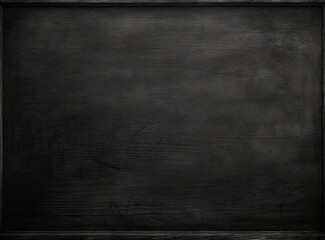 Chalk rubbed out on blackboard