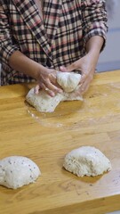 Dough Processing and Cutting into Circles – Precision Baking Techniques