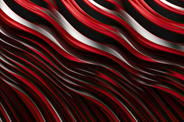 Beautiful Red and Silver Striped Background