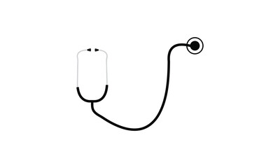 stethoscope isolated on white background