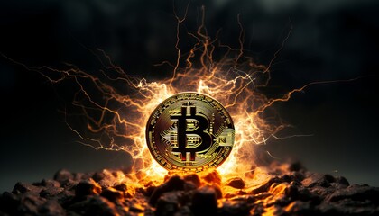 Digital lightning network. fast transaction per second in bitcoin blockchain technology