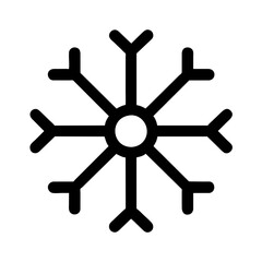 Obraz premium snowflake icon
