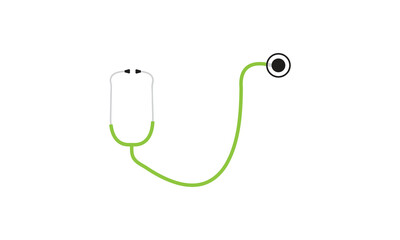 stethoscope isolated on white background