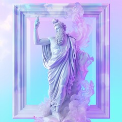 Holographic Zeus Statue 