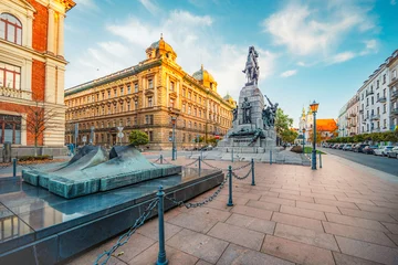 Foto auf Acrylglas Main Market Square in Krakow, Rynek Głowny, famous landmark in Krakow Poland. © alexanderuhrin