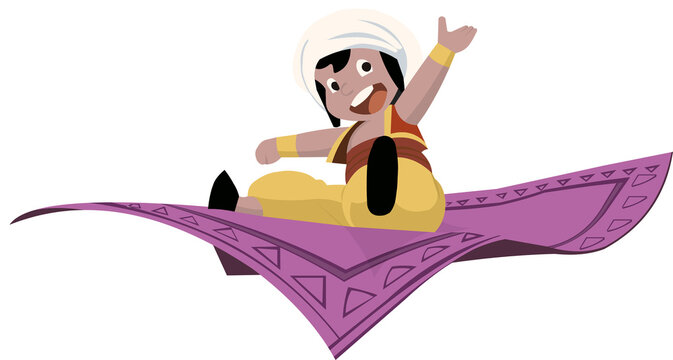 cartoon Sinbad vector photo