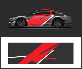 vinyl vehicle wrap sticker design, car wrap graphics