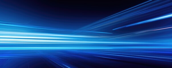 High speed light lines, blue lines on black background, fast, internet, technology wallpaper, business, light, 5G, fast, abstract