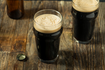 Boozy Dark Irish Stout Beer
