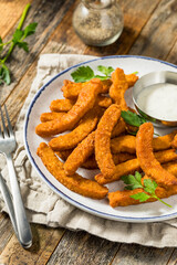 Organic Homemade Halloumi Cheese Fries