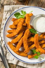 Organic Homemade Halloumi Cheese Fries