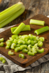 Homemade Organic Diced Chopped Celery