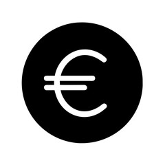 Obraz premium euro icon