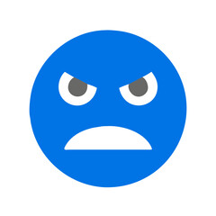 angry face icon