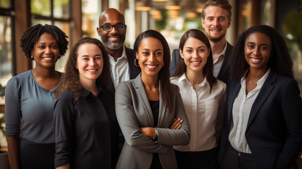 Group of office people