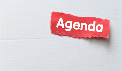 Agenda Activity Information Calendar Events and Meeting Appointment