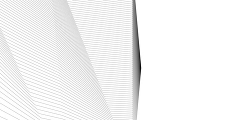 architecture building linear vector 3d illustration 